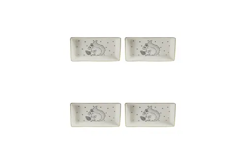Porland Forest Kahvaltı&Meze Tabağı 13Cm 4'Lü 04Lfh000447