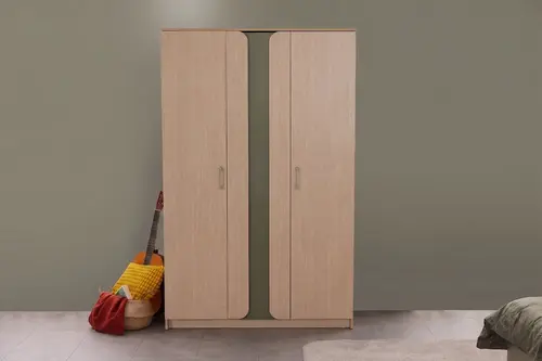 Oliv Gardırop, 3 Kapaklı