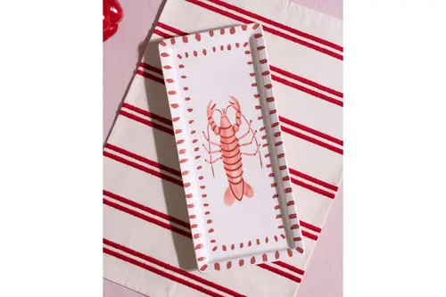 The Mia Italian Summer Dikdörtgen Servis Tabağı 35X16 Cm