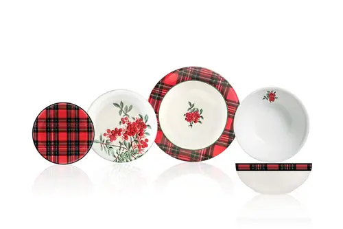 Red Berry Collectıon Yemek Takımı, 16 Parça
