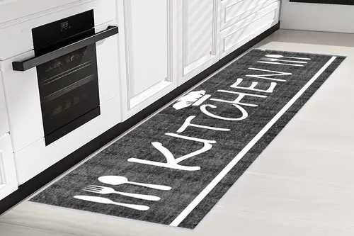Dijital Baskı Kaymaz Yıkanabilir Mutfak Halısı, R2028 Sd29880X150 Cm