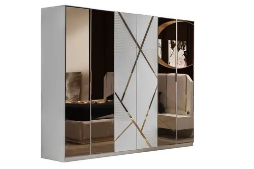 Diamond Gardırop, 6 Kapaklı