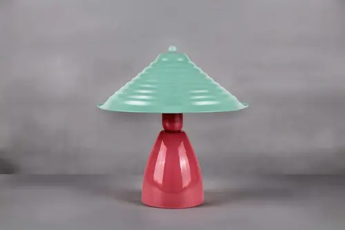 Pyramıd Masa Lambası, Pınk Mınt Green