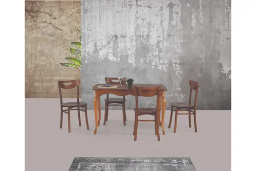 Ada Lukens Masa Alman Sandalye, Ceviz Ceviz, 125X80