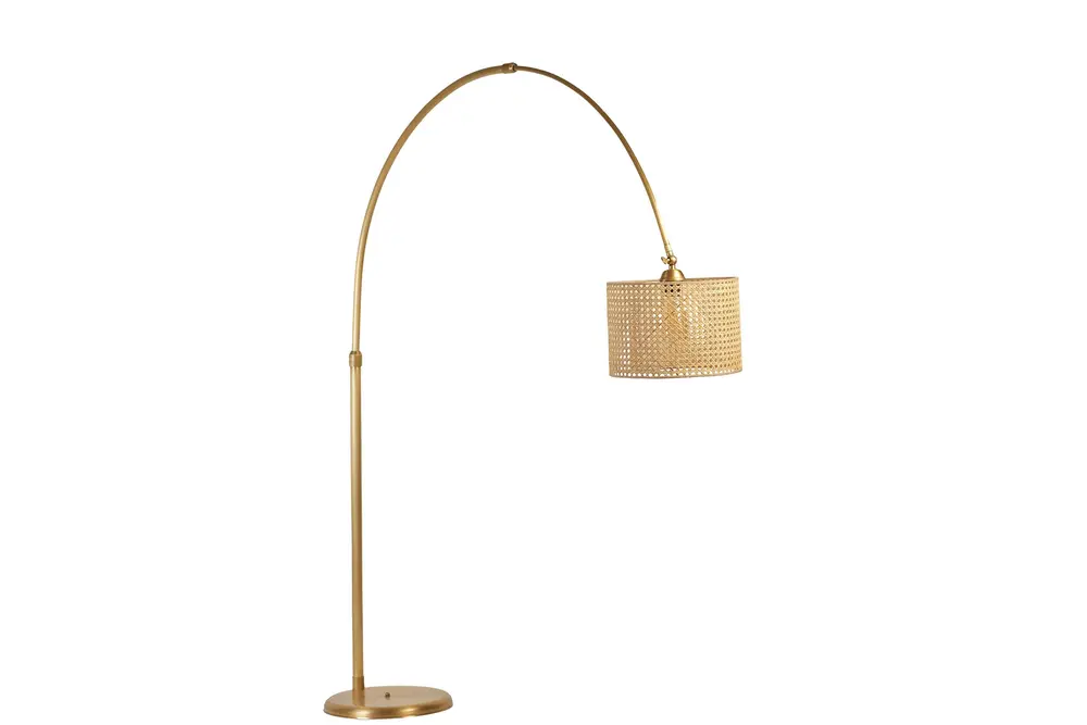 Vargas Eskitme Rattan Başlıklı Lambader