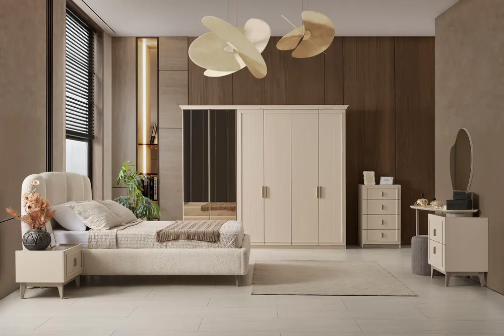 Anka Aynalı Gardırop, 6 Kapaklı