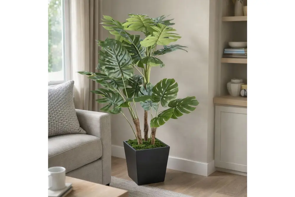 Yapay Bitki Monstera Ağacı, 180 Cm