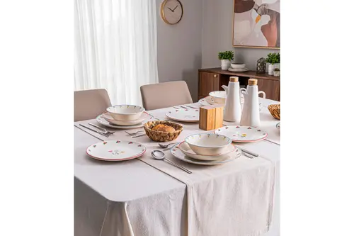 Liora Yemek Takımı 24 Parça 6 Kişilik