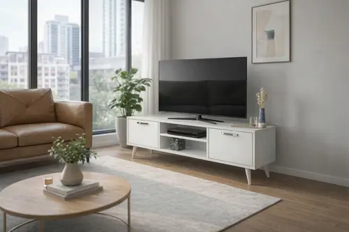 Dorpek Dale Tv Sehpası, Beyaz