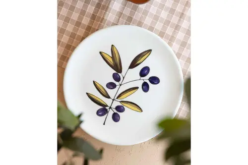 The Mia Olivos Pasta Tabağı 6Lı Set 19 Cm Ovs0001