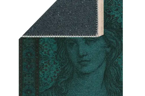 Zümrüt Tanrıçalar Halı, Dokuma Taban Halı, 351 Yng, 60X120 Cm