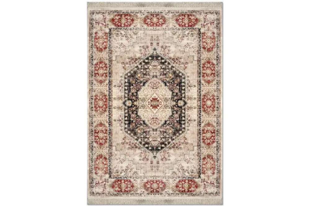 Albatros Eskitme Desenli Vintage Halı, Ae01 80X150