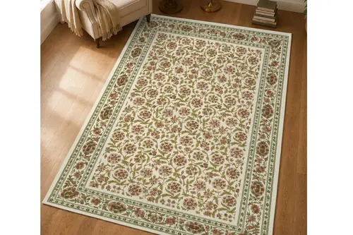 Minik Ortancalar Dokuma Taban Halı, 659 Yng 80X150 Cm