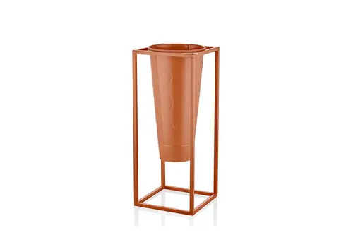 The Mia Prizma Vazo, Saksı Terracota 70X30X30 Cm