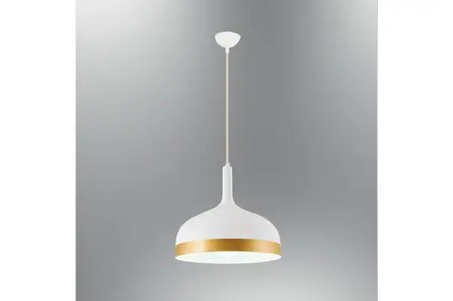 Özcan Aydınlatma Tekli Külah Sarkıt 30Cm Beyaz