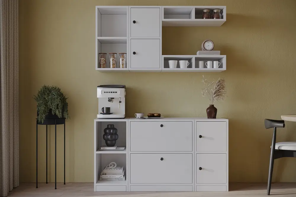 Bk Çok Amaçlı Dolap, 4 Kapaklı, Kbr