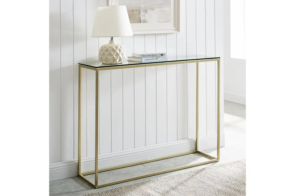 Wick Gold Metal Dresuar Konsol