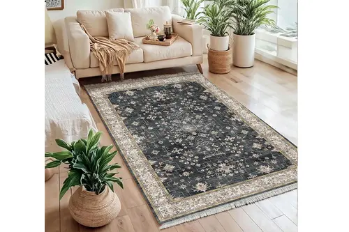 Kervan Vintage Dokuma Taban Halı, 381 Yng, 60X120 Cm