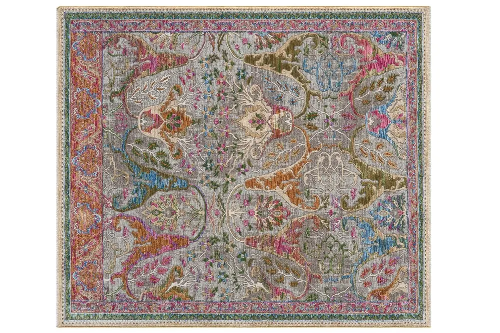Spectrum Serisi Degrade İplik Silinebilir Vintage Premium Halı, 800 Renkli, 200X290