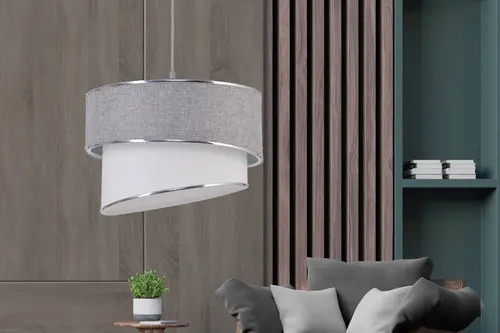 Evlight Asimetrik Sarkıt, Tekli, Gri