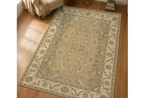 Vintage Kilit Dokulu Dokuma Taban Halı, 694 Yng 80X150 Cm