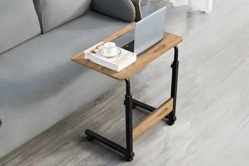 Yükseklik Ayarlı Laptop Sehpası, Atlantik Çam, 60X40