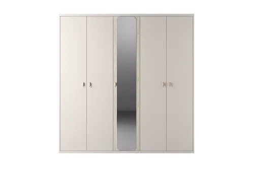Çetmen Bien 5 Kapaklı Gardrop