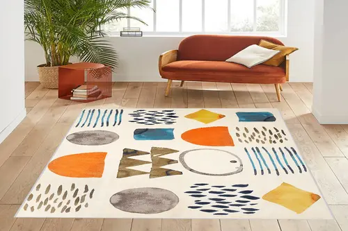 Dijital Baskı Yıkanabilir Halı, Rvg0588 80X150 Cm