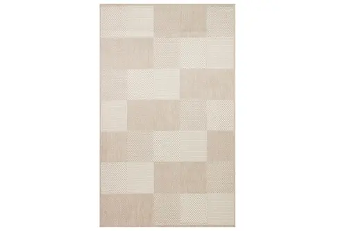 Arven 01 Bej Sisal Modern Halı, 80X150