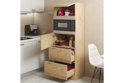 Bicabin Fırın Dolabı, Raflı