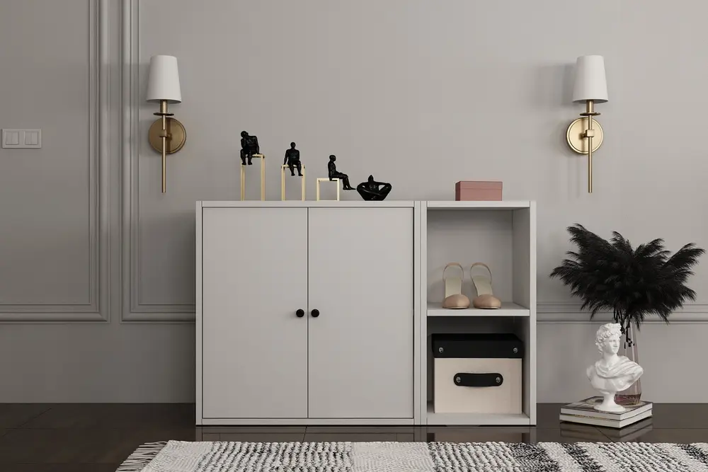 Bk Concept Ayakkabılık, 2 Kapaklı, Ayk-1046-Ç
