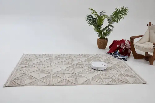 Infinity Modern Makine Halısı, 2201, Cream, 100X150 Cm