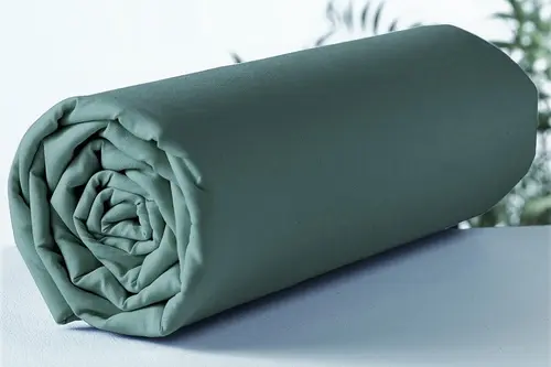 Maki Home Çift Kişilik Lastikli Çarşaf Ve Yastık Kılıfı Seti, Yeşil, 160X200, 50X70