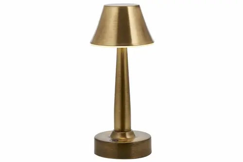Avonnı Led Masa Lambası, Metal, Eskitme Kaplama, 64006-E