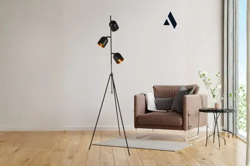 Horion Tripod Lambader, Siyah, Beyaz, Eskitme