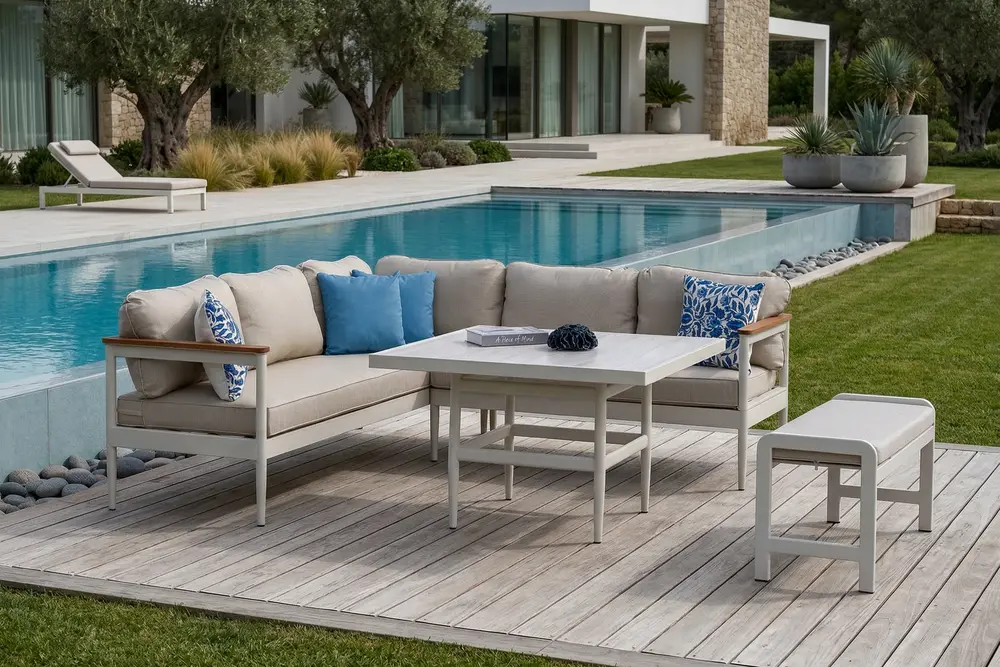 Nest Bahçe Balkon Köşe Takımı