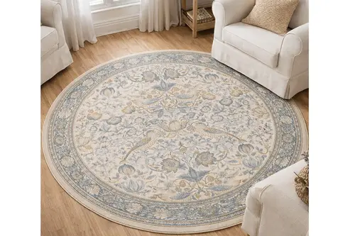 Buz Bülbül Dokuma Taban Halı, 604 Yng 80X80 Cm