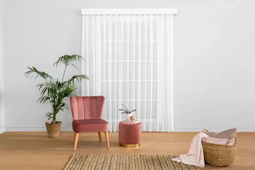 Massarelli Örme Tül Ekru Pilesiz 260 Cm 100