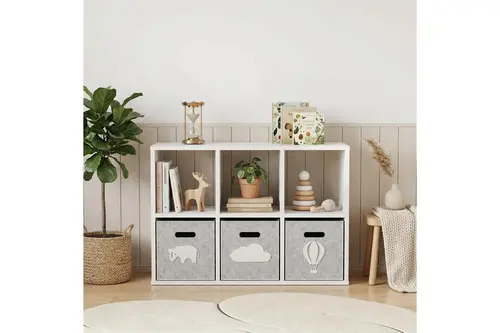 Baby Darling Altı Bölmeli Keçeli Organizer Dolap