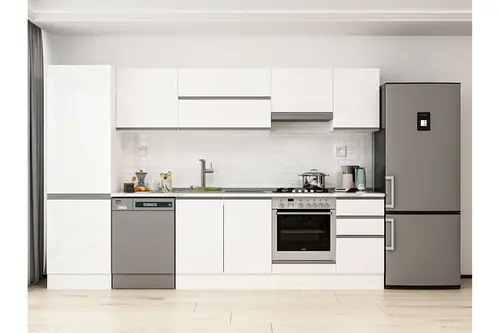Alvinka 305X210 Cm Mutfak Dolabı, Mb E80B60S45 1 Beyaz Suntalam