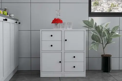 Bk Çok Amaçlı Dolap, 2 Kapaklı, Çad