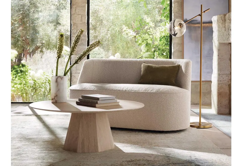 Loft Teddy İkili Koltuk, Beyaz