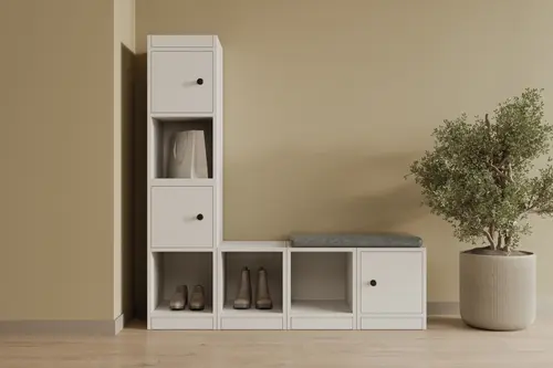 Bk Concept Ayakkabılık, 3 Kapaklı, Mst-Ayk-1009