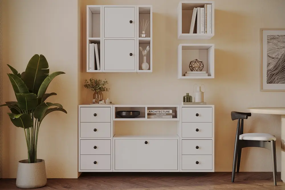 Bk Çok Amaçlı Dolap, 8 Çekmeceli, Kbr