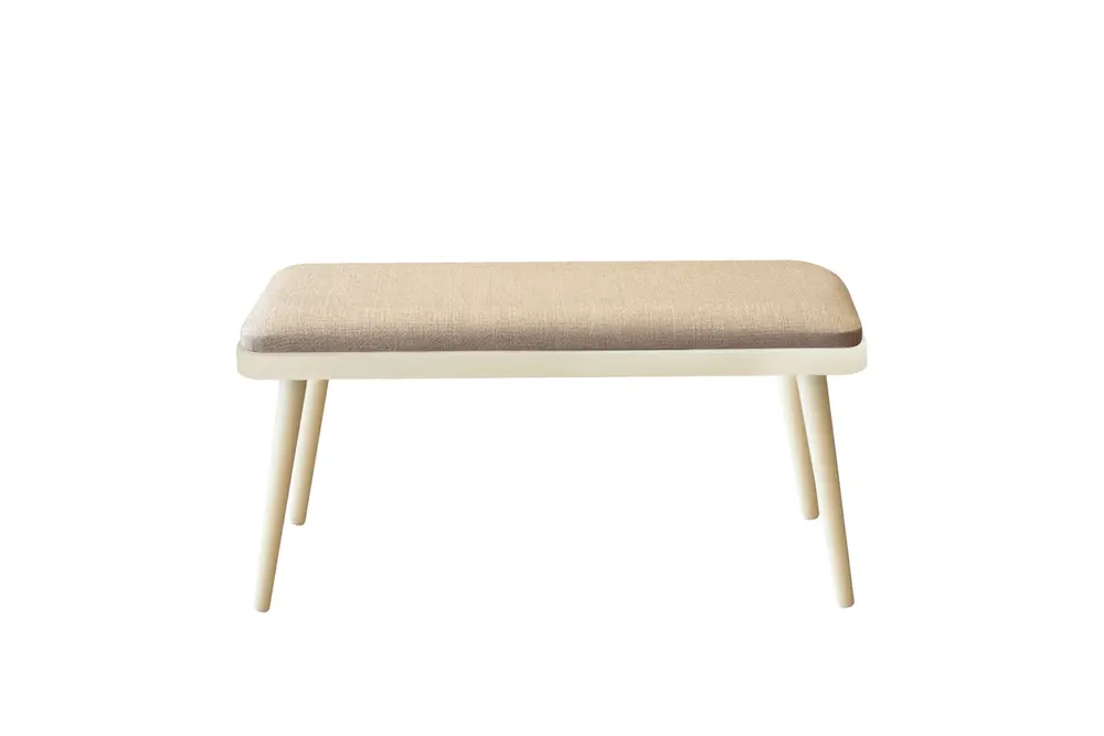 Vina Mini Bench, Sedef Krem Krem