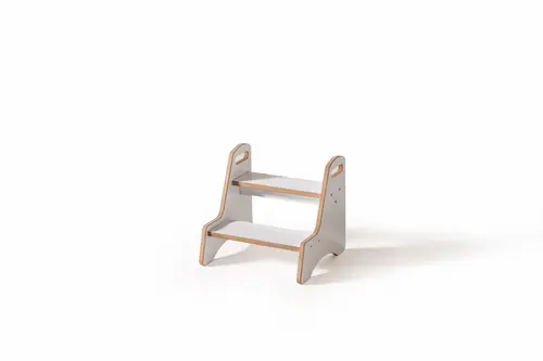 Mini Adım Bebek Çocuk Basamağı, Beyaz