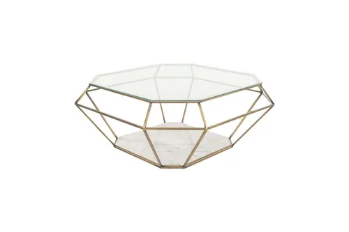 Diamond Orta Sehpa, Gold