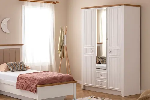 Lora Gardırop, 3 Kapaklı