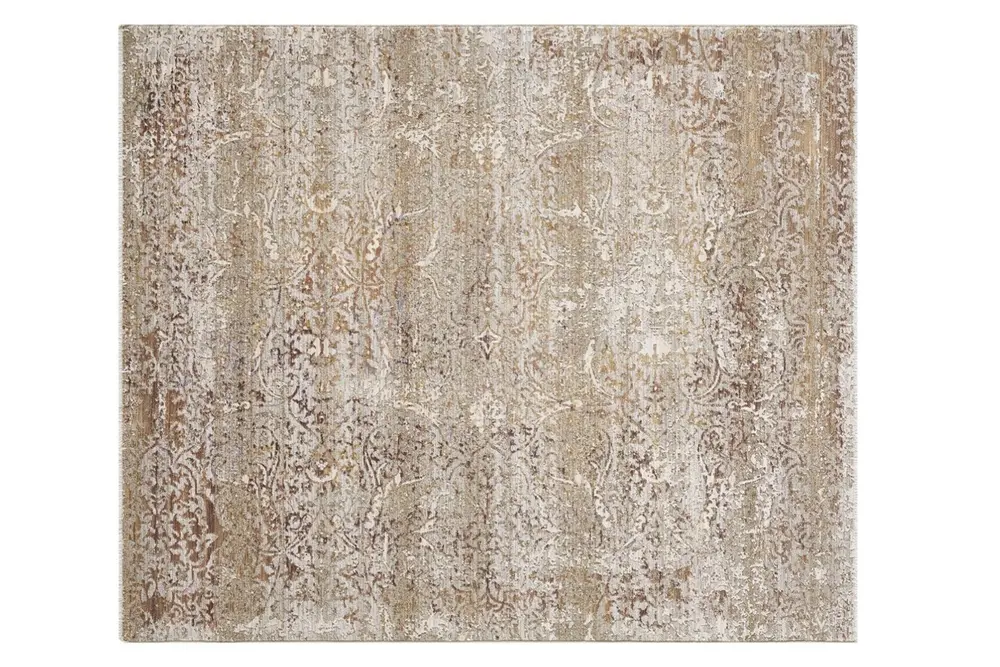 Spectrum Serisi Degrade İplik Silinebilir Vintage Premium Halı, 805 Bej, 200X290