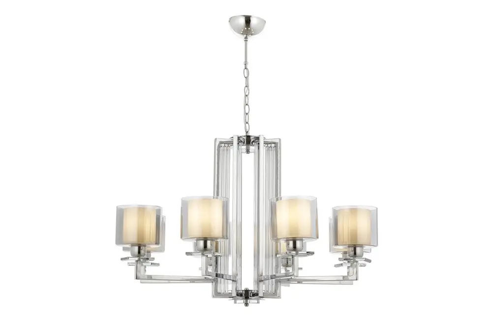 Avonnı Av-60190-8K Krom Kaplama Modern Avize 80 Cm